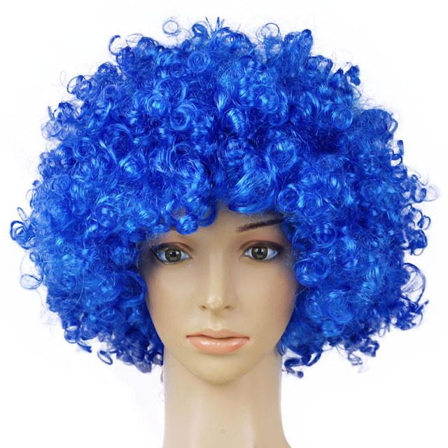 Joker Wig With Colorful Explosion Hair For Childrens Festival Costume Accessory