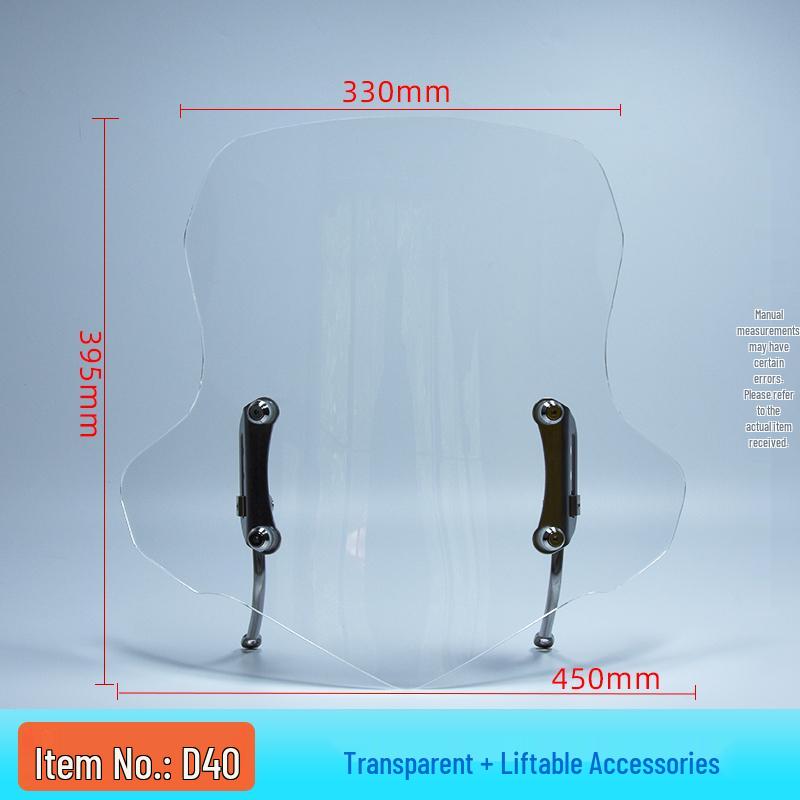 Front Windshield for Ninebot No. 9 Electric Scooter: Compatible with N and M Series
