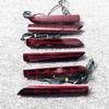 Pair Dynamic LED Rear Bumper Reflector Light Car Driving Brake Fog Trim Molding Tail Lamp For Nissan Patrol