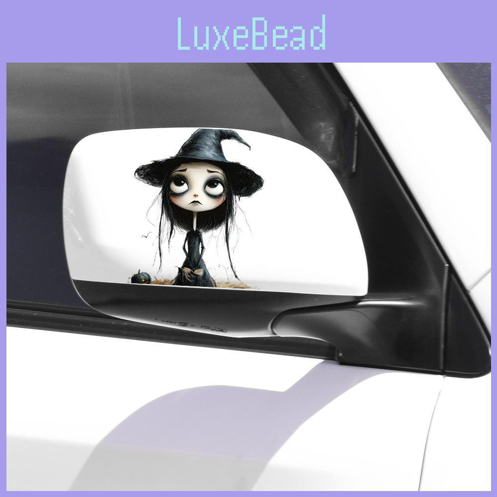 Halloween Cartoon Witch Pattern Home Decoration Stickers For Walls And Cars