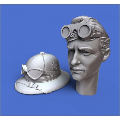 Royal Model 1/35 WWII German Africa Corps DAK Headset (6-piece Resin Kit) RM949