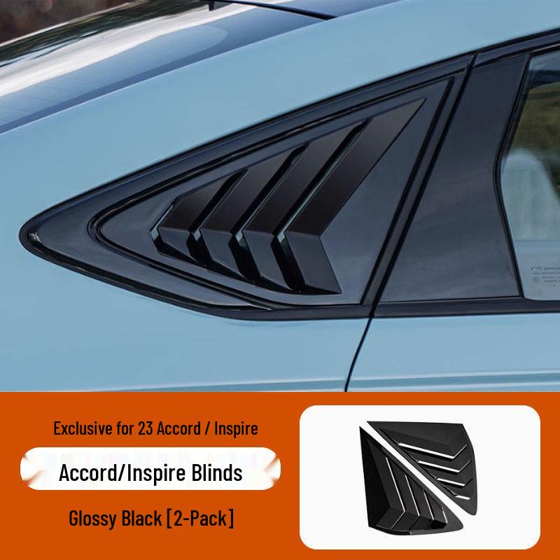 

Rear Quarter Louvers for 23-25 11th-Gen Accord/Inspire