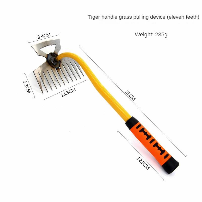 Portable Gardening Weeding Tool Hook Grass Pull Grass Artifact Durable And Sturdy Stainless Steel Shovel Innovative Outdoor Tool