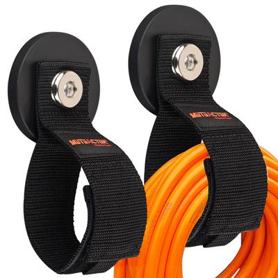 [MUTUACTOR] Magnetic Hooks Rubber Coated 2 Pack – Storage