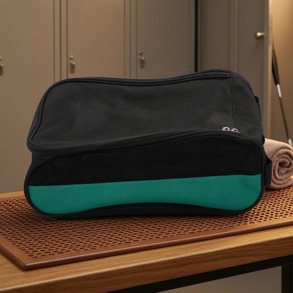 Golf Footwear Pouch with Carry Handle Lightweight Waterproof for Golfers,