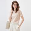 Komom Boca 2026 Spring/Summer Women's Short Sleeve Knit T-Shirt