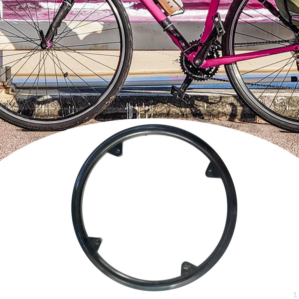 Bicycle Chain Guard Cover for Chainring and Crankset, Resin Wheel Protector MTB