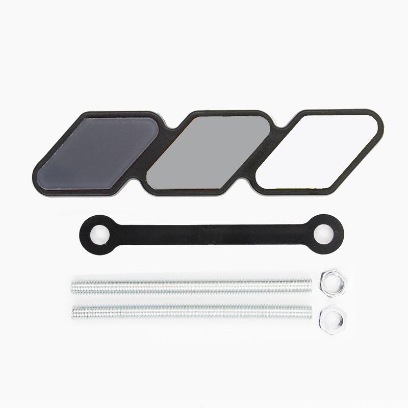 Three-Color Snow Mountain Emblem Sticker for Toyota 4Runner, Tacoma, Tundra Center Mesh Grille