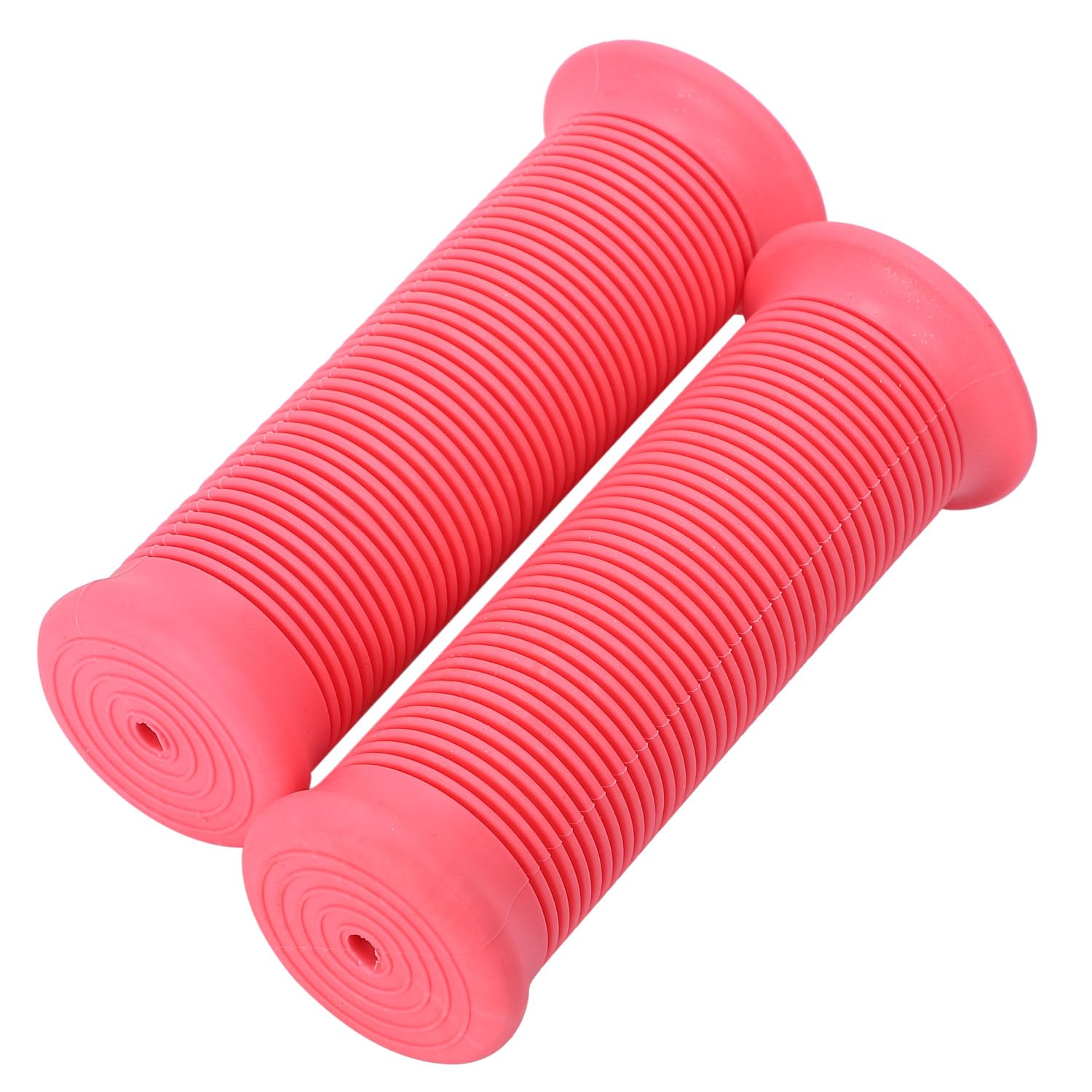 nakira Motorcycle Grip Moped Handle 22.2mm Non-Penetrating Rubber D Type Φ22.2mm розовый