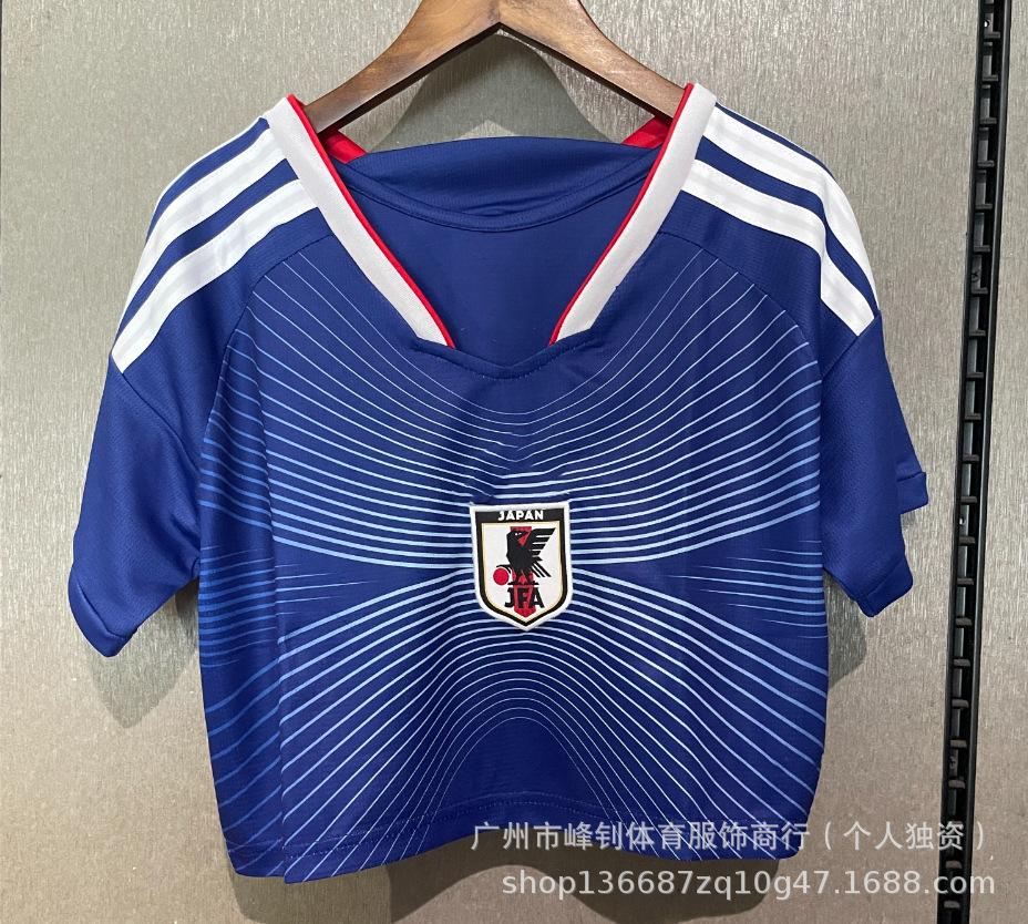 2026 Weltcup Trikot Damen Fußballtrikot Cheerleader Kurzarm Brasilien Mexiko Argentinien Deutschland Großhandel