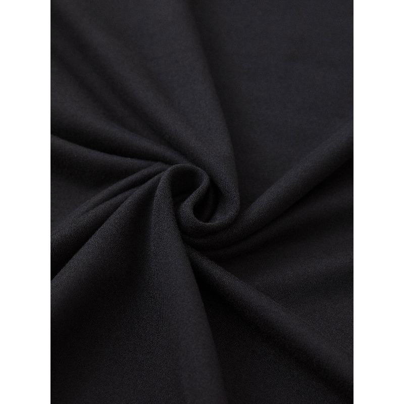 European Size Women's SORRY IM LATE Letter Print T-Shirt - Casual Short Sleeve Crew Neck Blouse | Machine Washable Everyday Top