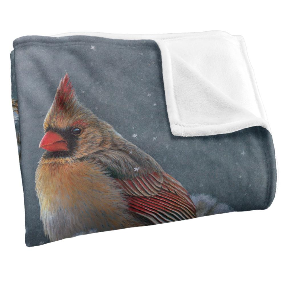 JQ Licensing Silky Cardinal Supersoft Blanket