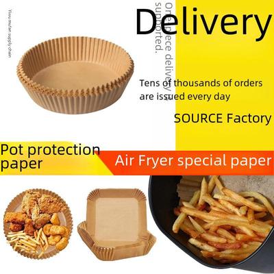 Square Silicone Oil-Absorbing Paper for Air Fryers & Baking