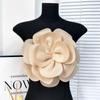 Nieuwe 3D Borstbloem Groot Formaat Verwijderbare Jurk Decoratie Bruidsjurk Kleding Decoratie Broche Accessoires