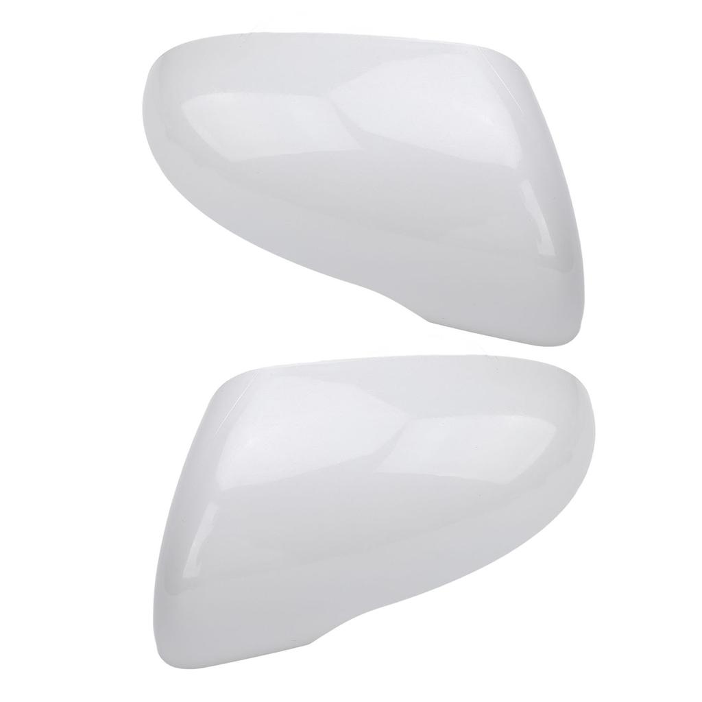 Rear View Mirror Cap Cover White Impact Resistant Scratch Proof Exterior Side Door Mirror Cap for So