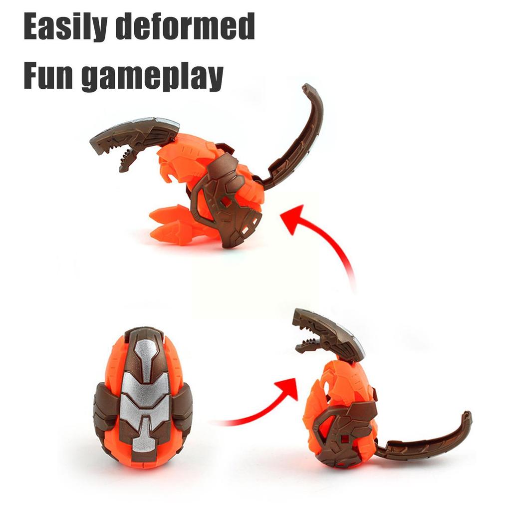 Dinosaur Robot Transforming Deformation Dinosaur Eggs Toys For Children Automatic Transform Twisting Boys Baby Educational Toys