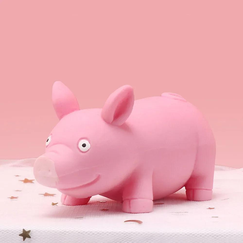 Hot Selling Cute Pig Anti Stress Squeeze Toys Slow Rebound Pat Decompression Birthday Gift Squishy Pinching Toy For Children