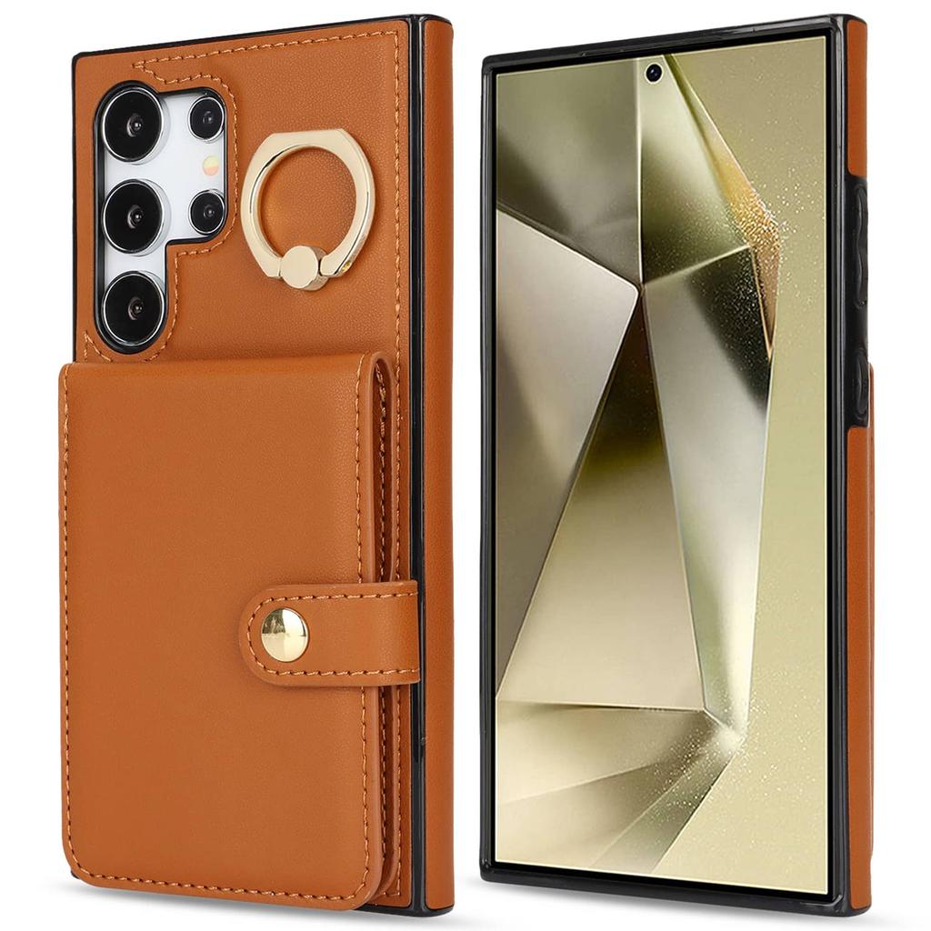 for Samsung Galaxy S24/S23/S22 Ultra/S23 FE/Note 20 Ultra 5G Case with Card Holder,Wallet Case Flip Folio Book PU Leather Cover