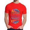 Unisex T Shirt Intelligence Is The Ability To Adapt To Change Great Harajuku Round Collar Cartoon