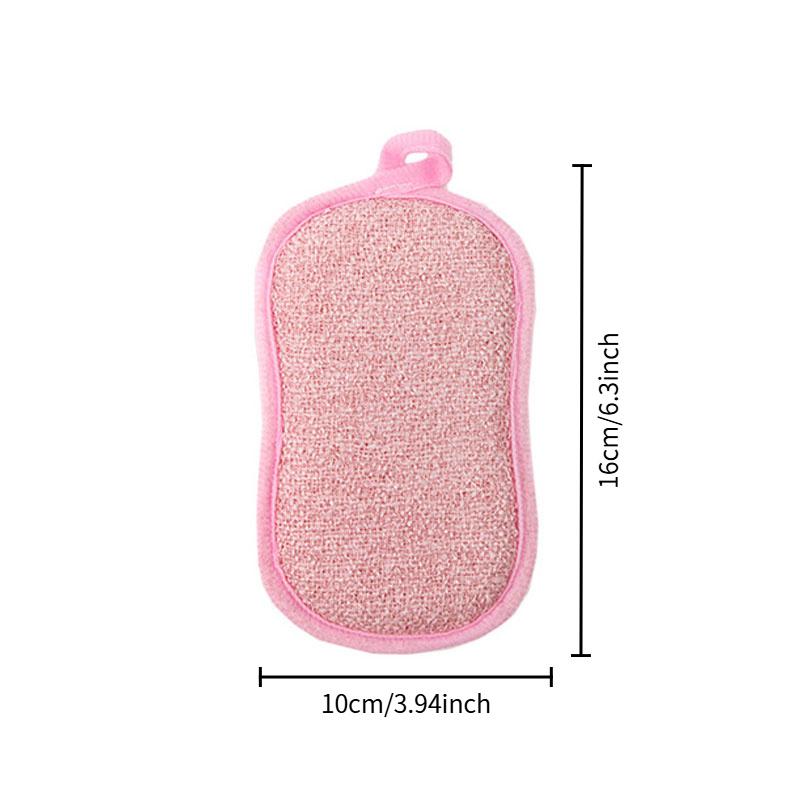 Multi-Functional Sponge Wipes | Reusable and Scratch-Free Kitchen and Bathroom Cleaning Pads for Pots, Pans, Bowls