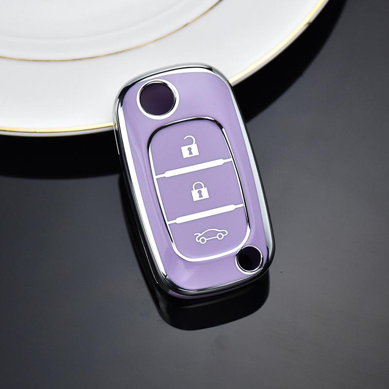 3 Buttons Tpu Key Case Cover For Renault Fluence Clio Megane For Mercedes For Lada Vesta Granta Xray Kalina Priora Sedan Sport