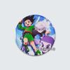 32/44/58mm Cartoon Figure GON Killua Kurapika Leorio Round Display Brooches Lapel Pins Hunter X Hunter HD Print Brooch Anime Badge Jewelry