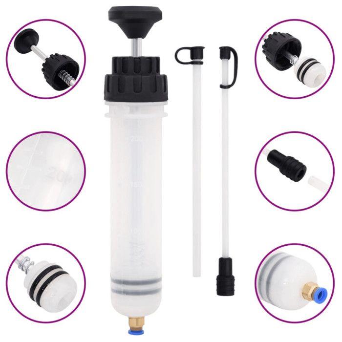 Purgeur de frein blanc et noir 0,2 L