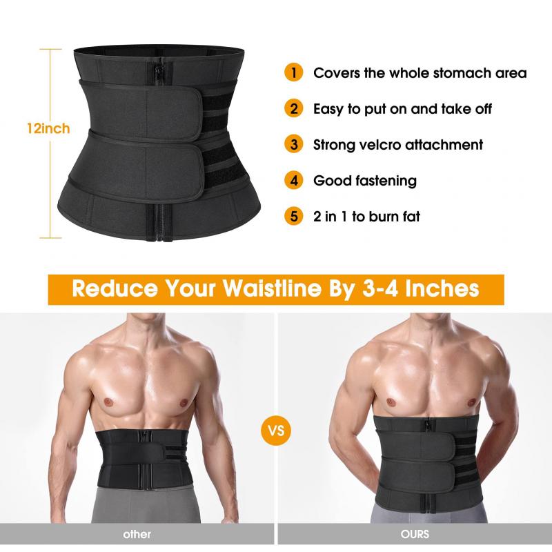 Herren Taillenformer Trimmer Korsett zur Gewichtsreduktion Bauchkontrolle Body Shaper Kompressions-Shapewear Schweißgürtel Slim… Mehr4.3Mehr als 1000 Käufe