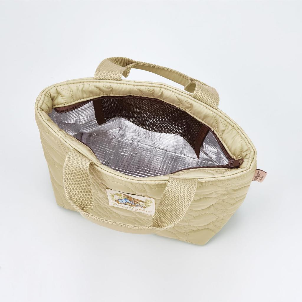 Skater Quilted Insulated Lunch Peter Rabbit KKLB2 Bag, Design,