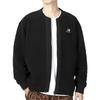 New Balance Jackets Unisex Black Baseball Collar Moderate Other 6DC39643-BK