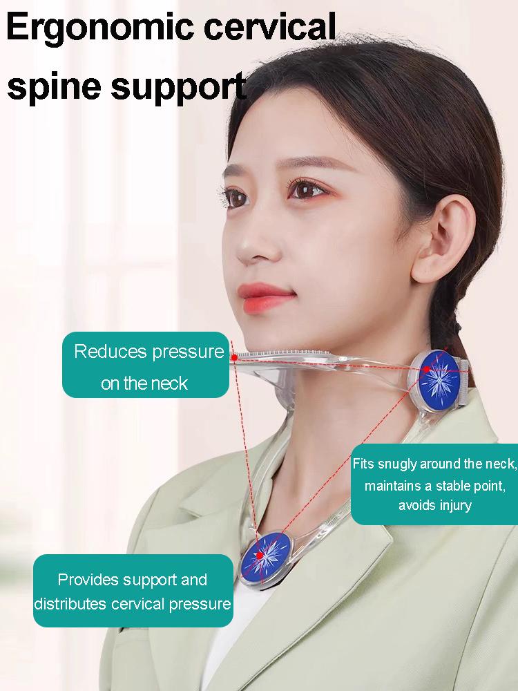 Durable And Safe Neck Stretcher Cervical Traction Prevent Neck Forward Tilt Relieve Chronic Neck And Shoulder Pain Correct Posture Adjustable
