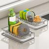 Stainless Steel Soap Storage Rack Rust-resistant Soap Sponge Tray Sink Drain Rack  Shower