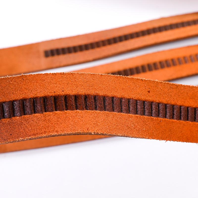 

Коровья кожа - это крой и цельный кусок коровьей кожи, ремень с пряжкой-иголкой 110-130