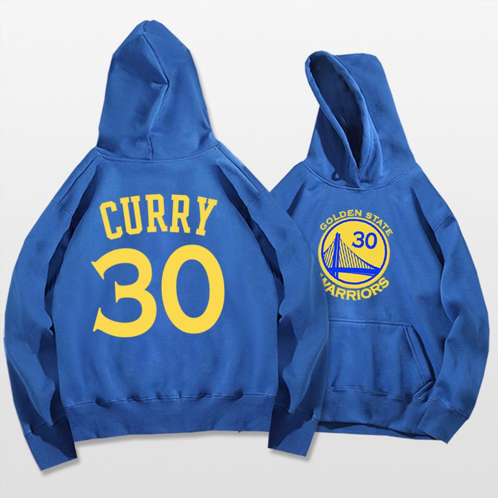 Warriors Curry #30 Hoodie - Spring/Autumn Casual Basketball Training Jacket