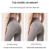 ODFAN Women's Ice Silk Seamless Mid-High Waist Briefs 4-Pack