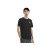 Puma Solid Color Round Neck Pullover Casual Breathable Short Sleeve T-Shirt Unisex Tops Black 845677-01