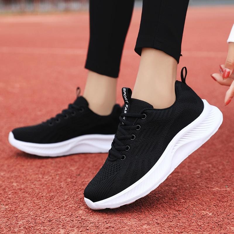 Neue Sportschuhe Frühling und Herbst Mesh atmungsaktiv leicht weiche Sohle super weich täglicher Freizeit-Pendel-Laufschuh