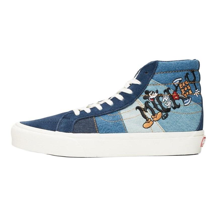 Vans Vault X Disney X Taka Hayashi SK8 Hi Lx Blue Sneakers VN0A3WNDRNR1