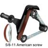 Belt Sander Adapter for Angle Grinder M10 Pipe Tube Sanding Attachment with 5/8-11" Imperial Thread  Sanding Belts Rust Removal
