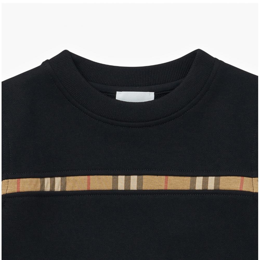 Burberry 8068433 A1189 Φούτερ για Παιδιά με Κάθετο Καρό