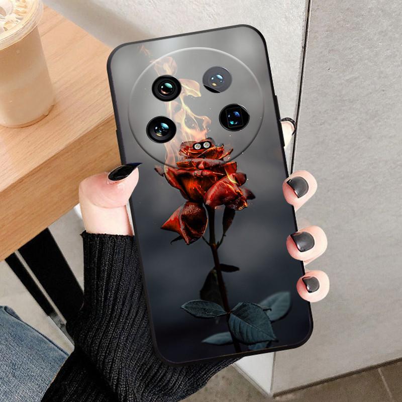 

For Xiaomi 14 Ultra Case Luxury Fashion Printed Cover Soft Silicone Phone Case For Xiaomi 14 14Pro 14Ultra Protctive Shell Coque Xiaomi 14