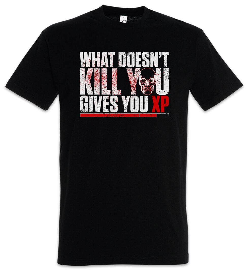 Gives You Xp Herren T-Shirt Erfahrung Exp. Experience Lvl. Lvl Gamer RPG M