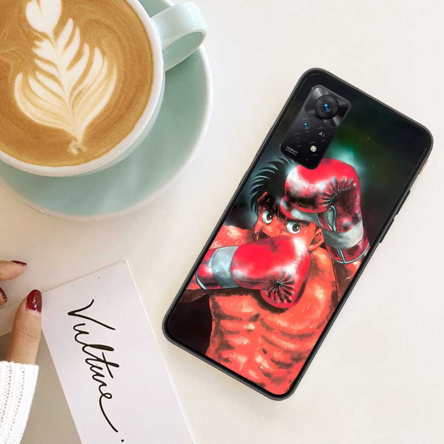 Hajime No Ippo Comics Phone Case For Xiaomi Redmi Note 12 Plus 12S 11 11T Pro 5G 11E 11S 4G 10 10S 9 9S 9T 8 8T 7 Cover Shell Co