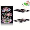 50-Page A5 Size Diamond Painting Diary Book Crystal Notepad Sketchbook Diamond Painting Notebook Set Holiday Birthday Gift