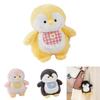 Cute Penguin Cub Plush Toy Fluffy Stuffed Animal For Valentine's Day Gift Best Friend Gift And Sister