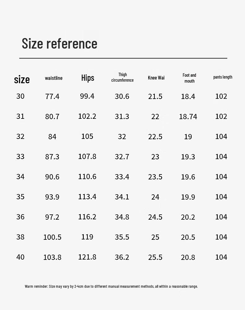 Men's Autumn/Winter Thin Fleece Straight-Fit Business Casual Pants