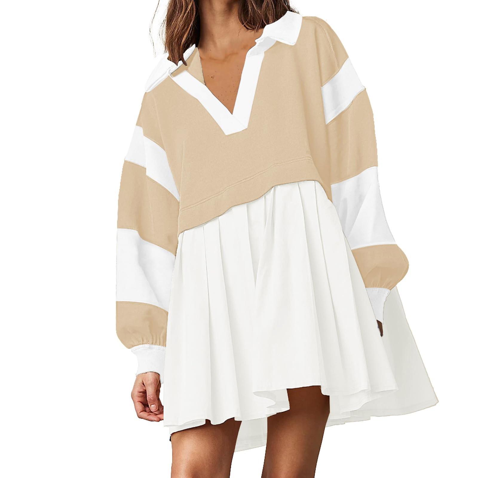 

Женское платье в стиле бохо, повседневное свободное платье макси с короткими рукавами и нагрудником M белый