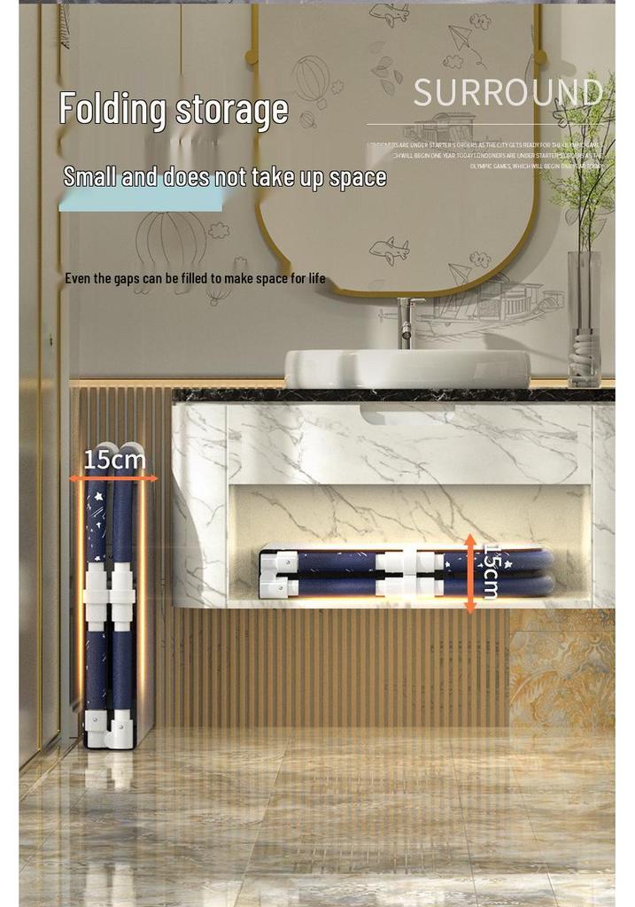 Folding Heated Bubble Bath Tub for Adults & Children