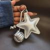 Bag Charm Colorful Five-pointed Star Woven Rope Leather Pendant New Star Woven Ball Bag Pendant Creative Small Accessories
