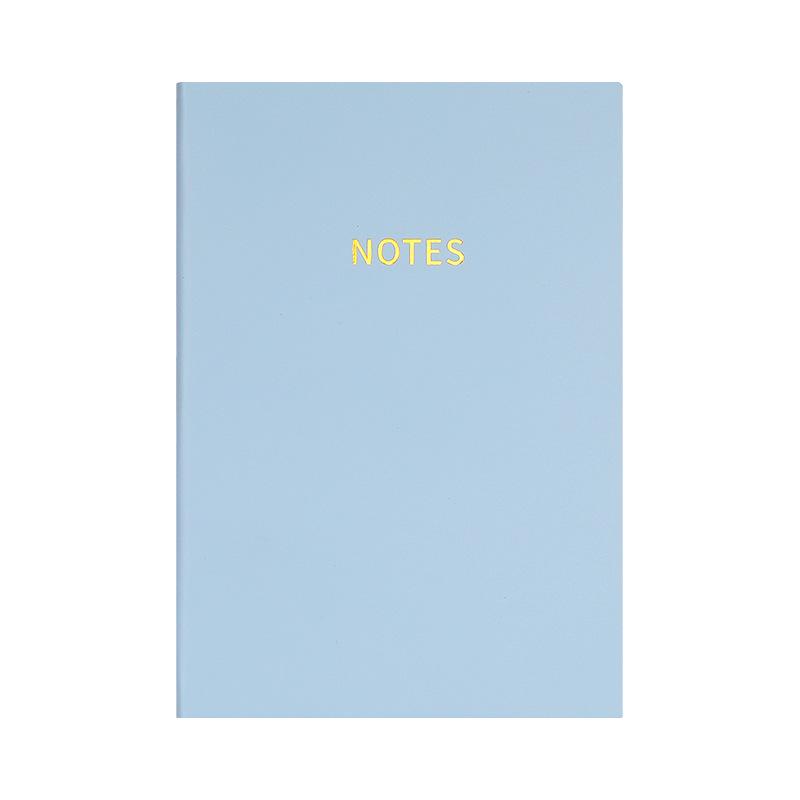 Large Thick Loose-Leaf Meeting Minutes Notebook - A5/B5, Simple Design